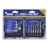 Bordo - Drill & Tap Combo - Set 8G, 10G, 12G, 1/4", 5/16", 3/8" | 3011-S1